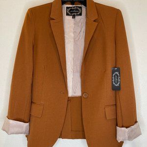 Woman's Blazer - "Ambiance" in Tan Size M